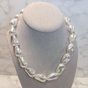J.Crew Factory Large pearl-effect Necklace